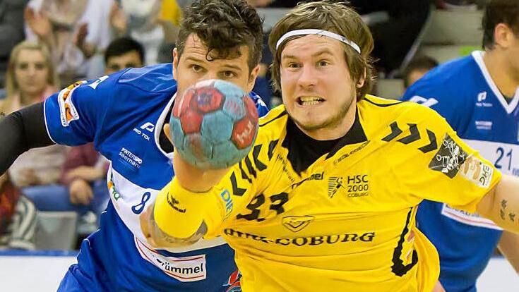 Auf seine Zweitliga-Erfahrung kann sich der HSC 2000 Coburg in den nächsten beiden Jahren verlassen: Philipp Seitle unterschrieb einen neuen Vertrag bei den Vestestädtern. Trainer Jan Gorr ist zufrieden: "Phil wird seine großen individuellen Stärken für unser Team einbringen". Foto: Albert Höchstädter
