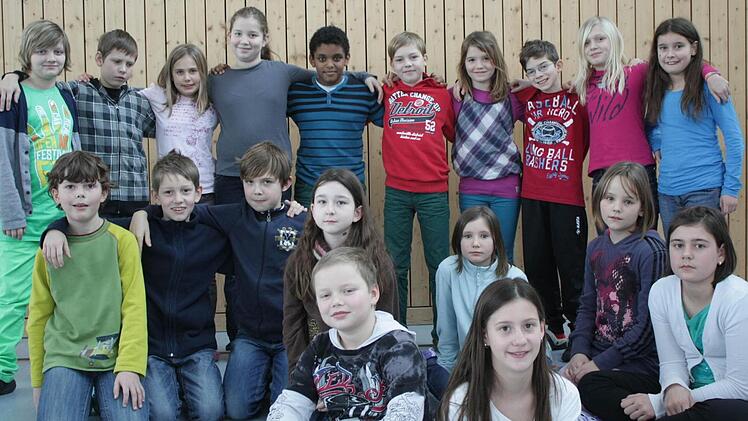 Die Klasse 4b war geschlossen bei der Aufführung.