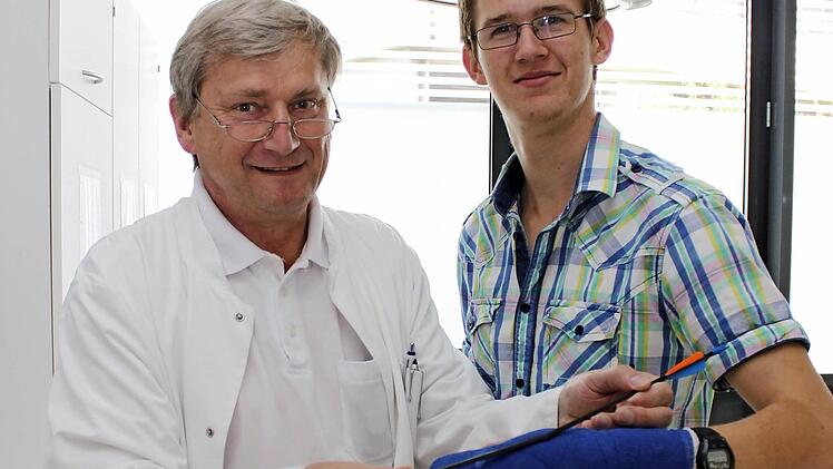 Franz Kielbassa und Jan Wenzel vor zwei Jahren Foto: Archiv