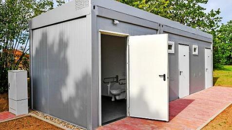 So sieht die neue Anlage am Friedhof in Gaustadt aus.  Foto: Ronald Rinklef