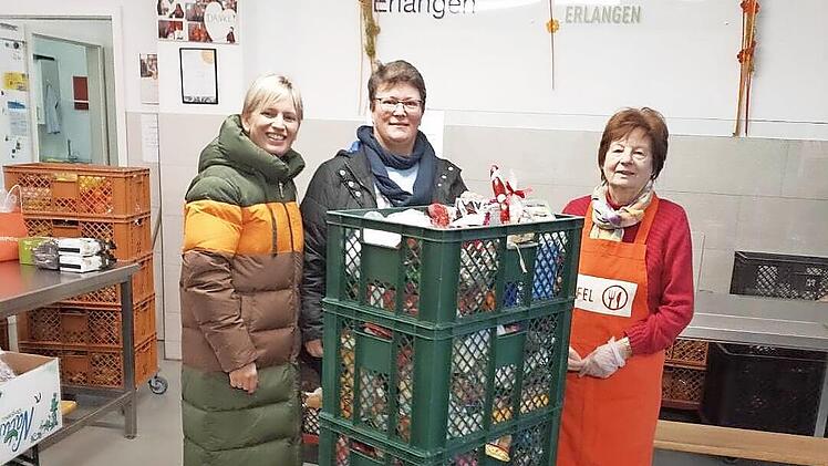Die Erlanger Tafel freute sich über Sternsinger-Süßigkeiten aus Neunkirchen am Brand.