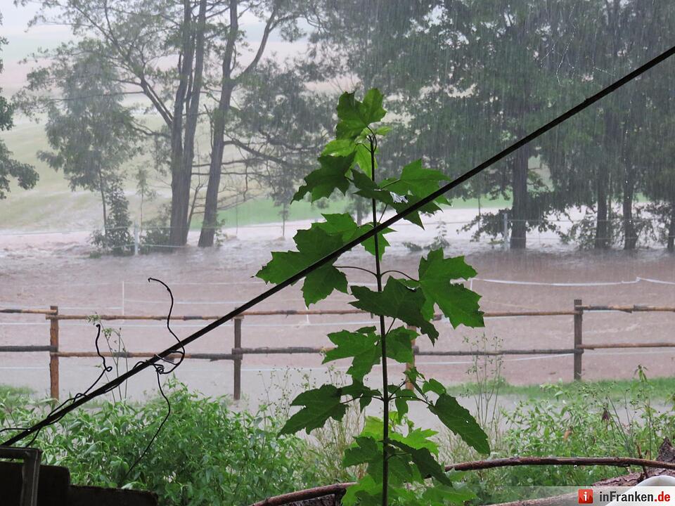 Schweres Unwetter im Kreis Kronach