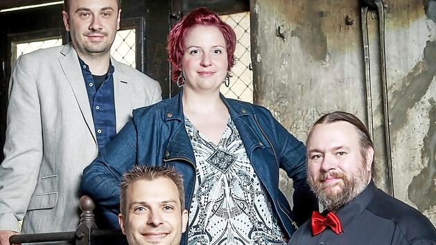 Von Pop bis Rock reicht das Repertoire von Niglas T. Flimm: Flo Appel, Timo Hausbeck, Niggi Steinsdörfer und Michl Wild.  Foto: p