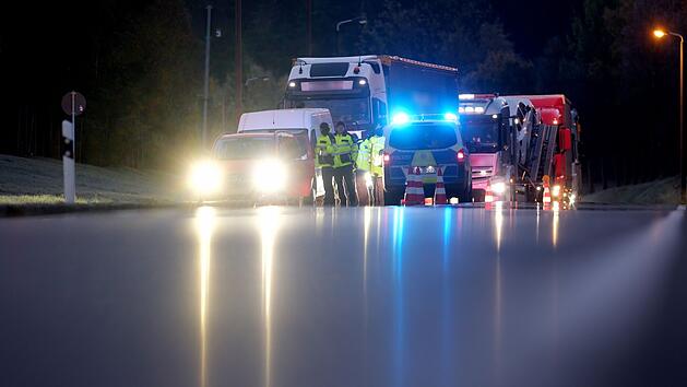 Lkw-Fahrer mit 2 Promille auf Autobahn unterwegs