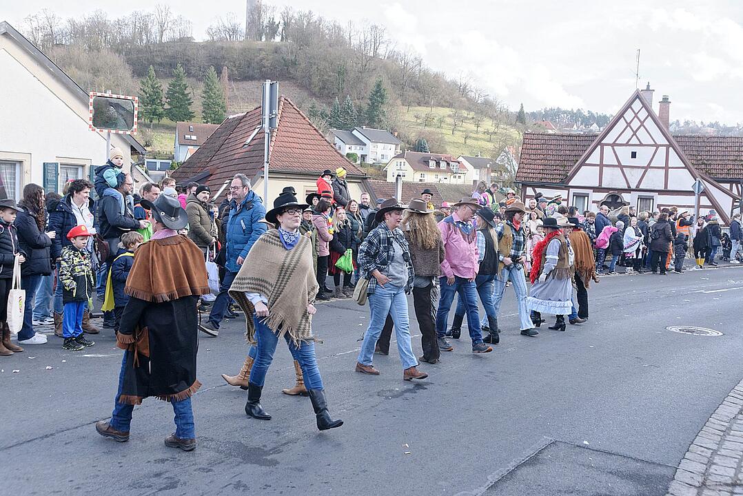 Der Jubiläumsumzug am Faschingsdienstag