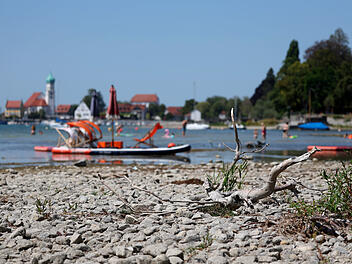 Niedrigwasser in Bayern