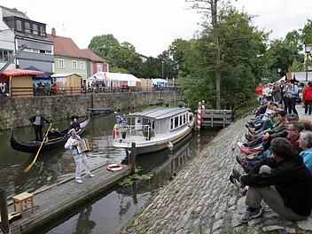 Musik auf und um den Kanal: Canalissimo findet heuer von 25. bis 28. Juli statt - erstmals mit Höchstbesucherzahl. Foto: Barbara Herbst/Archiv