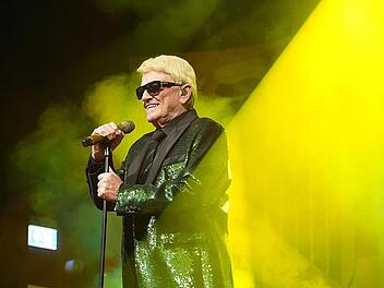 Unverkennbar mit dunkler Sonnenbrille: Heino