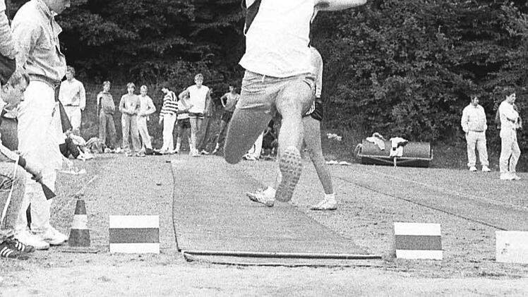 Impressionen vom Sportfest 1987 in Rottershausen.