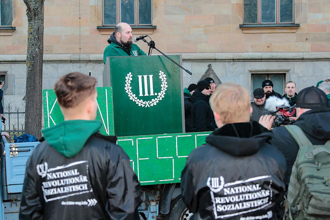 Fest der Demokratie, III. Weg und Anti-Nazi-Demonstrationen in Bamberg