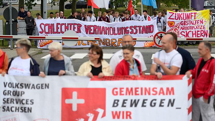 VW-Betriebsversammlungen - Werk Zwickau
