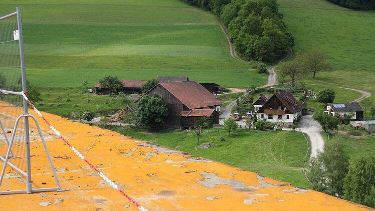 Ein Blick zum Röderhof.