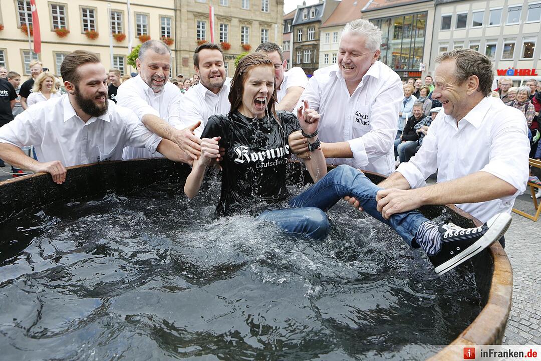 Gautschfeier 2015 der Mediengruppe Oberfranken in Bamberg