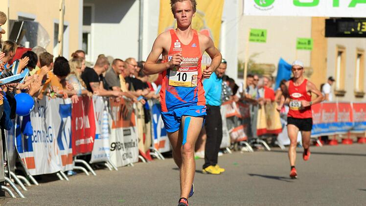Bastian Grau vom LSC Höchstadt war schnellster Teilnehmer der Bayerncup-Serie. Foto: Theo Kiefner