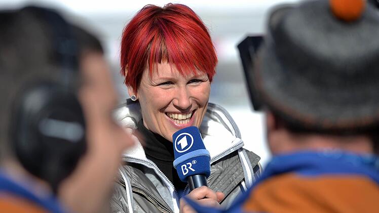 Kati Wilhelm: "Bei mir war es damals so, dass ich wusste, dass ich auf der Strecke gut bin, und dann hatte ich die nötige Lockerheit, um mich am Schießstand etwas zu trauen und nicht unter Druck zu kommen." Hendrik Schmidt, dpa