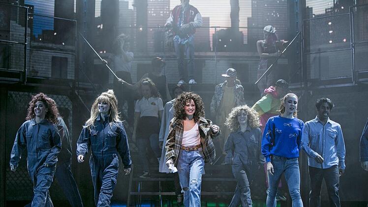 Szene aus "Flashdance - das Musical" Foto: PR