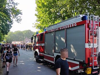 Brand bei Rock im Park