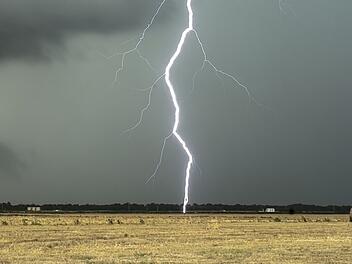 Unwetterwarnung für fränkische Landkreise - Gefahr von starkem Gewitter