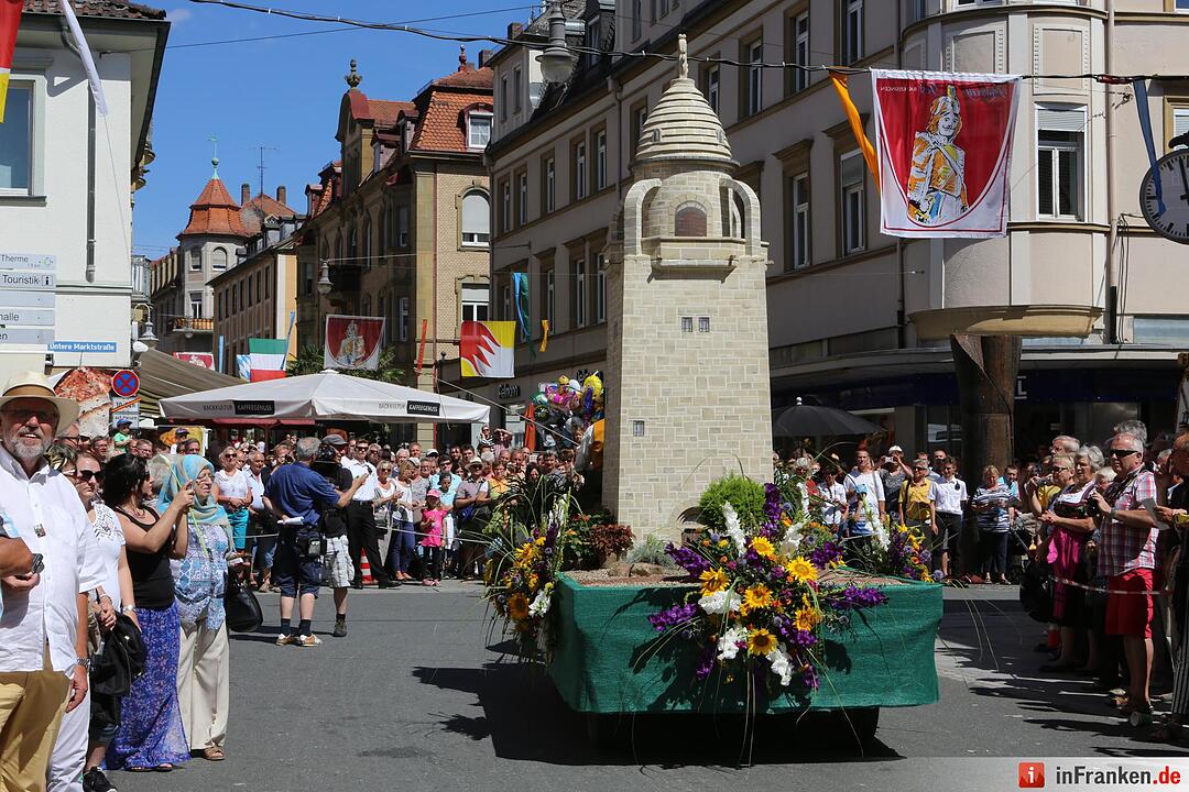 Rakoczyfest in Bad Kissingen mit Umzug; Foto: Barbara Herbst