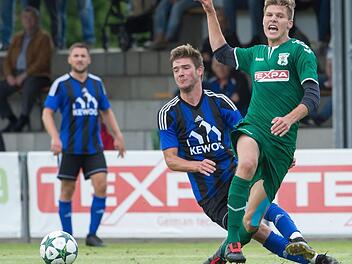 Seine Dynamik war oft gefragt beim TSV Großbardorf: Björn Schönwiesner (rechts) arbeitet zurzeit in den USA und vermisst den Fußball doch ein bisschen. Foto: Anand Anders