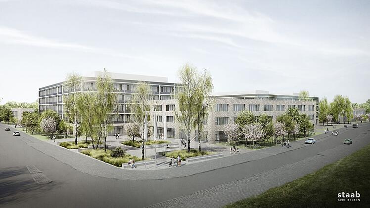 Nürnberg: Neubau des Schulzentrums Südwest geht voran - zweiter Abschnitt beginnt