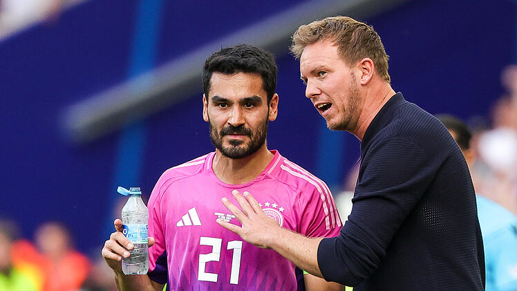 Ilkay G&uuml;ndogan und Julian Nagelsmann