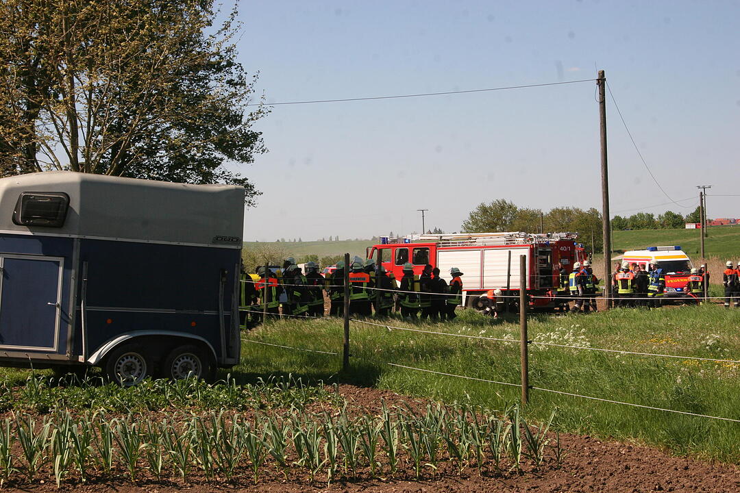 Feuer auf Aussiedlerhof