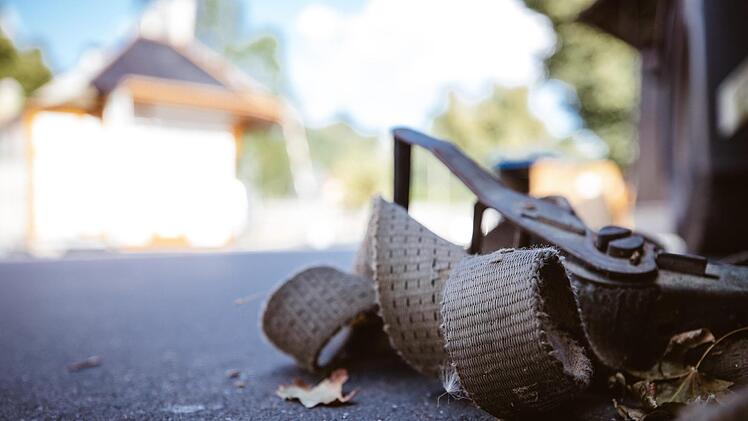 Der Aufbau beim Freischießen läuft. Foto: Marian Hamacher