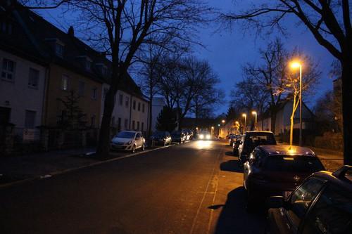 28.01.2014 Kloster-Banz-Straße Richtung Zollnerstraße