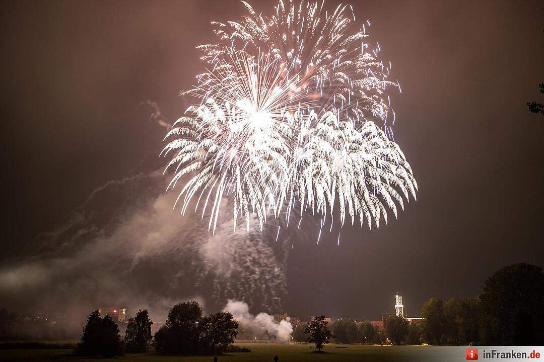 Abschlussfeuerwerk Michaelis Kirchweih 2015