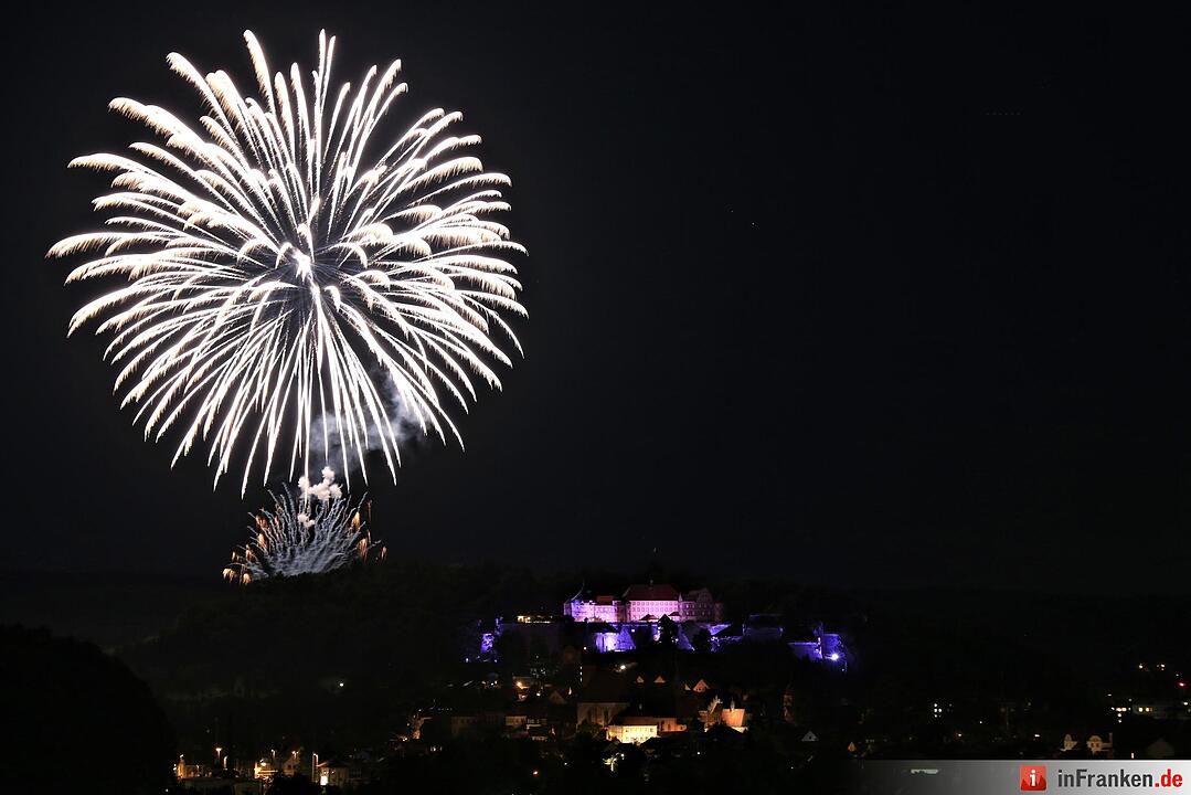 Feuerwerk am Kronacher Freischießen