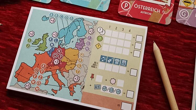 Spiele-Test "Road Trip Europa": Rezension des Draft-and-write-Spiels