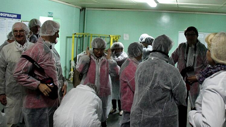 Im russischen Werk von Martin Bauer gelten die gleichen Hygiene-Vorschriften wie in Deutschland.