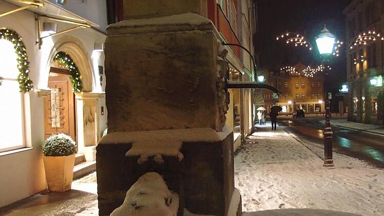 Ketschengasse: Impressionen aus dem verschneiten CoburgFoto: Jochen Berger