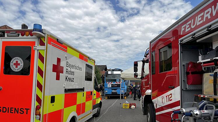 Schwerer Unfall in Oberhaid - Frau von Müllfahrzeug erfasst