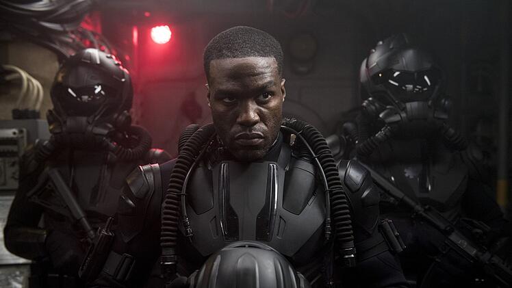 David Kane alias Black Manta (Yahya Abdul-Mateen II) schw&ouml;rt Rache an Aquaman. Seiner Meinung nach ist er Schuld am Tod seines Piraten-Vaters.