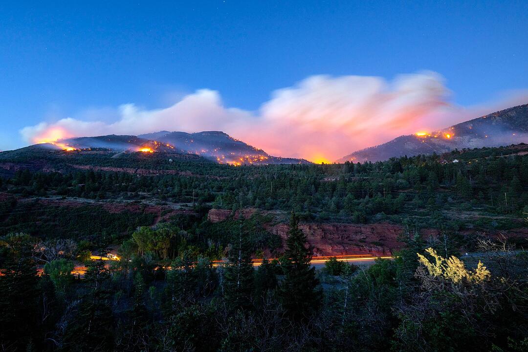 Waldbr&auml;nde im Westen der USA