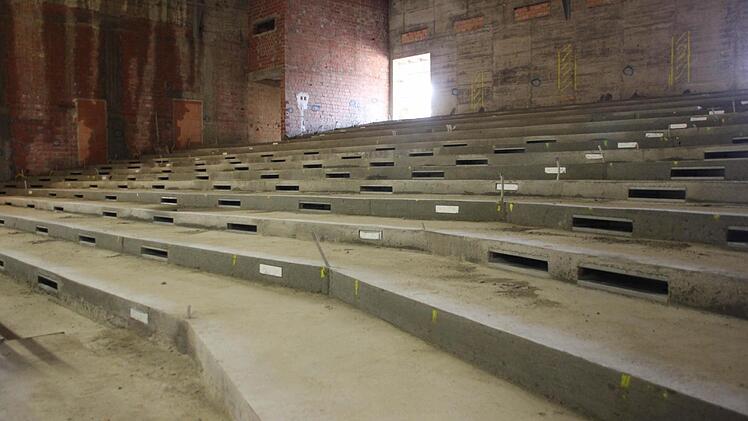 Die Zuschauerränge. Foto: Marco Meißner