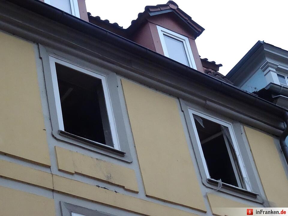 Brand in Coburger Innenstadt - der Tag danach