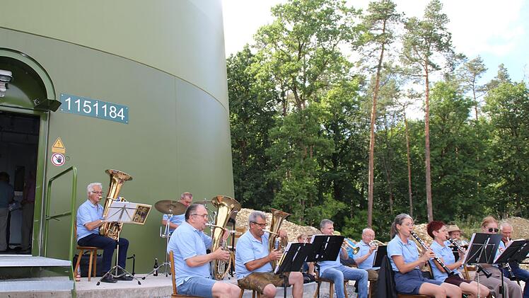 Eindrücke von der Einweihung des Sulzthaler Windparks. Foto: Hilmar Ruppert