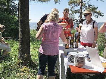 Doppelter Genuss - Landschaft erleben und Gutes verkosten bei der Genusstour am 24. September. Foto: PR