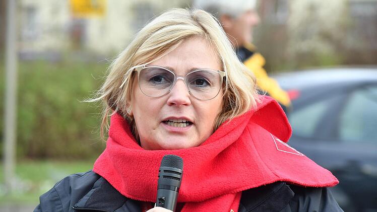 Betriebsratsvorsitzende Marlene Roppelt                    Foto:Ronald Rinklef