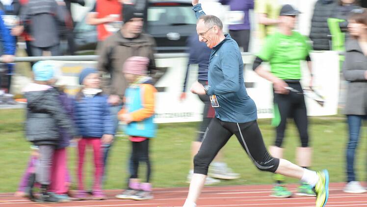 Schnappschüsse vom 7. Hammelburger Osterlauf. Foto: ssp