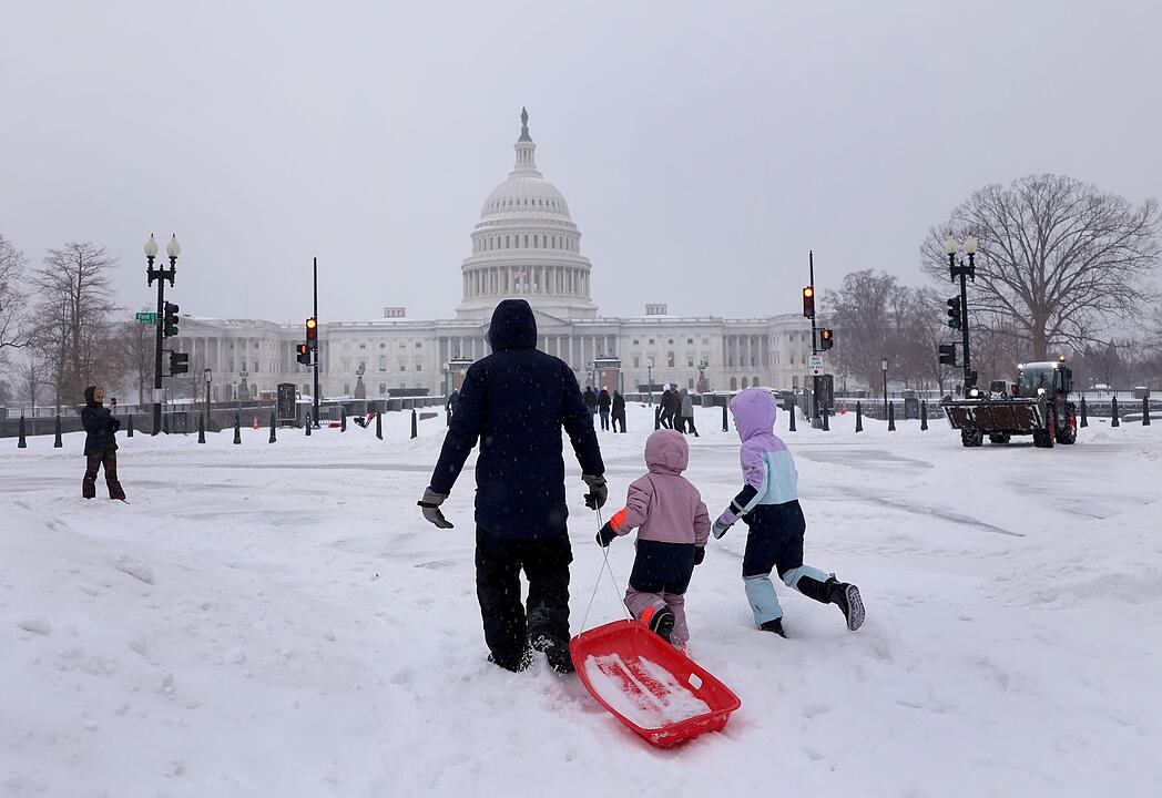 Winterwetter in den USA