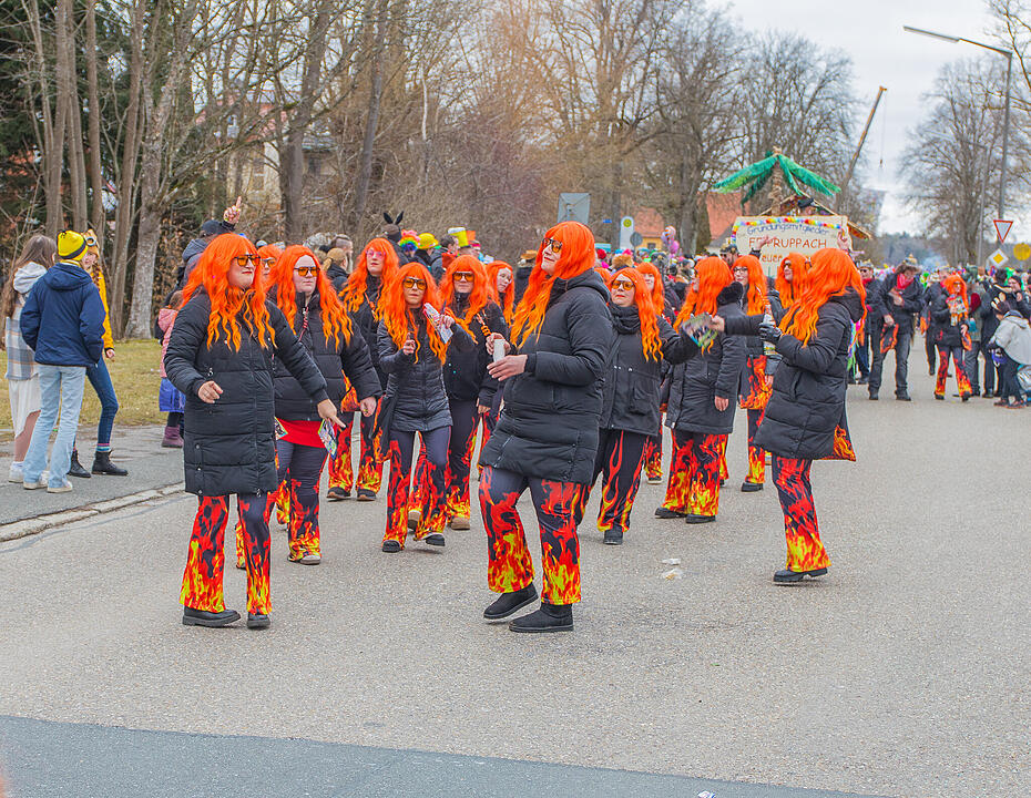 Wildes Faschingstreiben in Allersberg!
