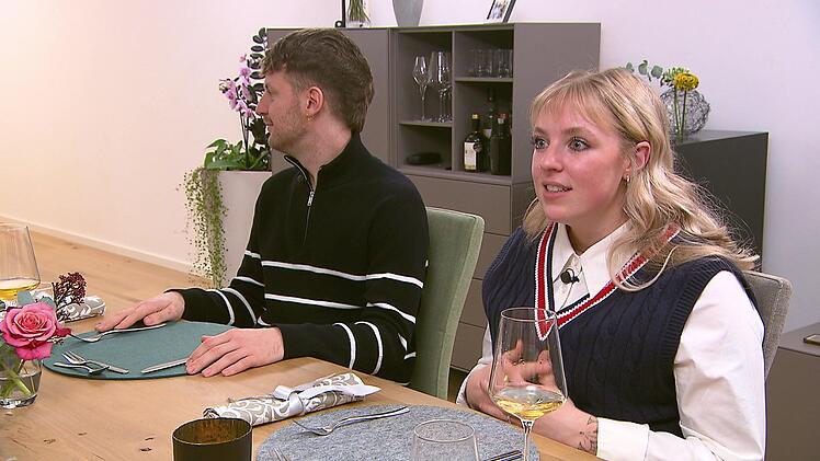 Niclas und Franzi freuen sich schon auf das schw&auml;bische Men&uuml;.