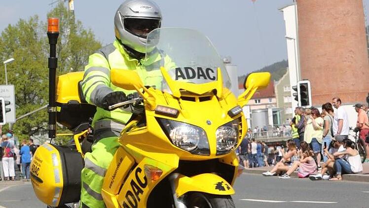 Der Motorrad-Korso zur Sternfahrt 2018. Foto: Barbara Herbst
