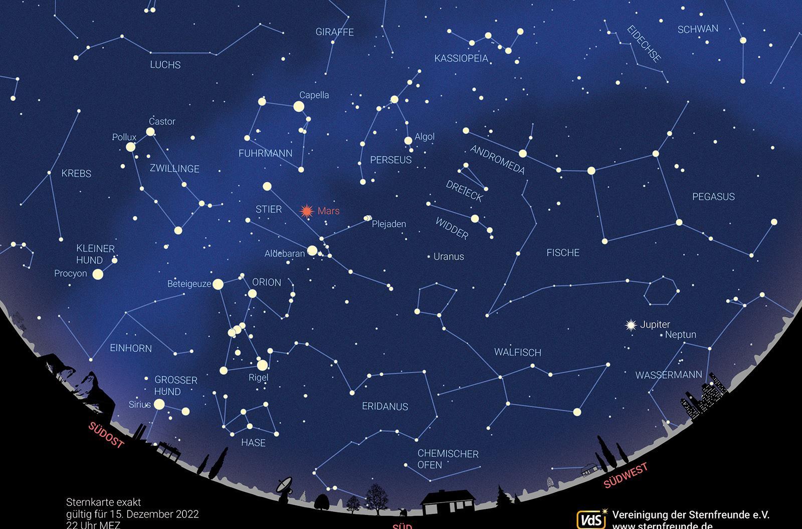 Wintersternbilder: Zeichne deinen eigenen Wintertraum!