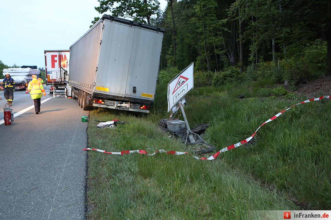 Erneut tödlicher Lkw-Unfall auf der A6 bei Nürnberg