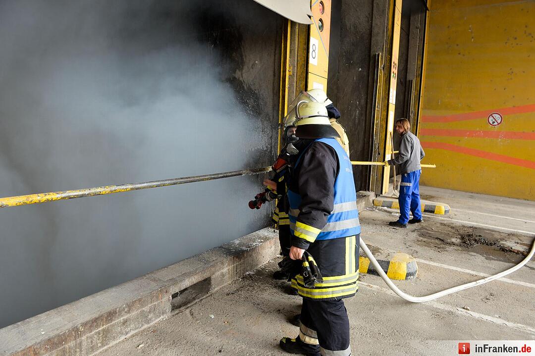 Brand in Müllheizkraftwerk